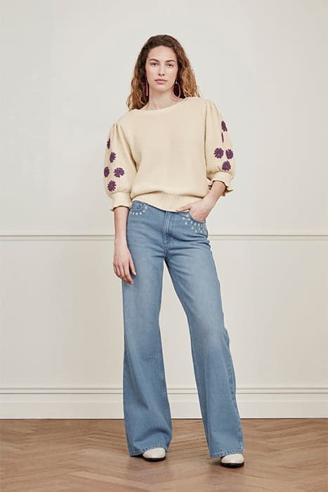 THEA WIDE JEANS BRIGHT DENIM by Fabienne Chapot