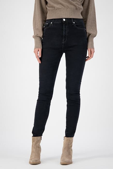 SKY RISE SKINNY STONE BLACK by Mud Jeans