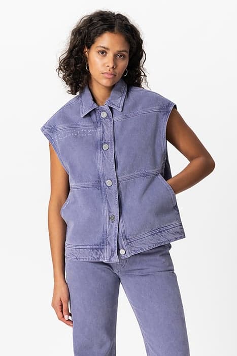 VAN VEST MISTY VIOLET by Mud Jeans