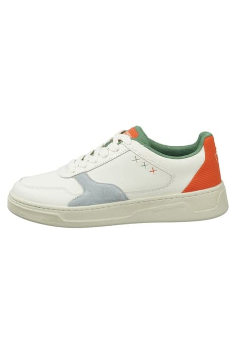 ELLIOT SNEAKER WHITE/ORANGE by Scotch & Soda Footwear