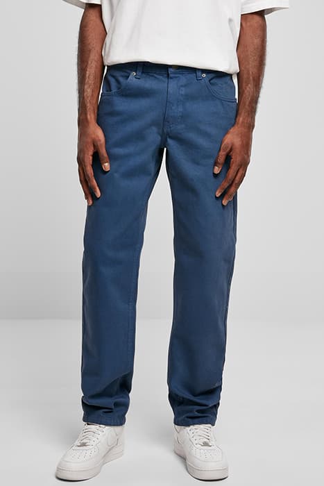 COLORED LOOSE FIT JEANS DARKBLUE by Urban Classics