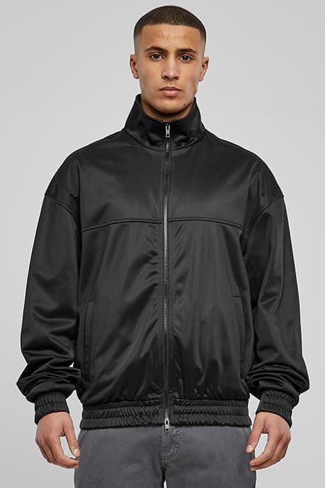 CLASSIC TRACK JACKET BLACK by Urban Classics