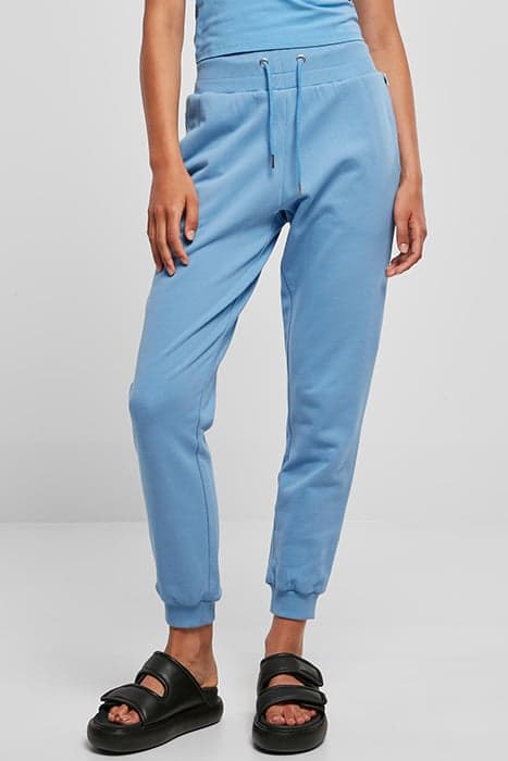 LADIES ORGANIC HIGH WAIST SWEAT PANTS HORIZONBLUE by Urban Classics