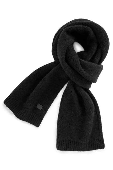 JESSE BRUSHED SCARF BLACK by AllSaints