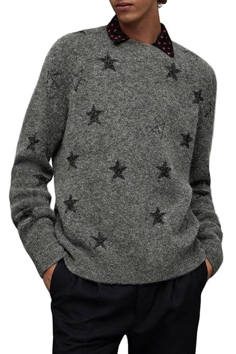 ODYSSEY CREW CHARCOAL MARL by AllSaints