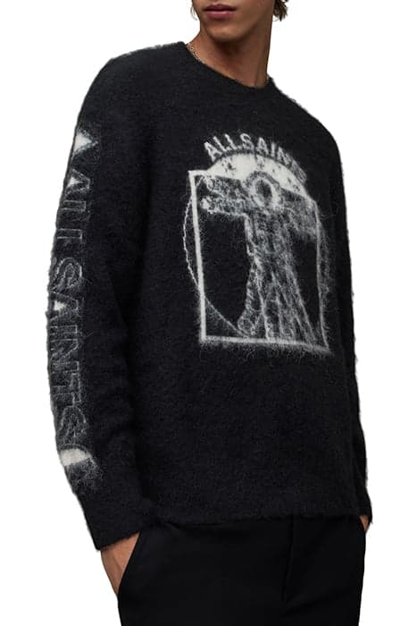 INSIGNIA CREW BLACK by AllSaints