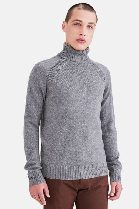 T2 TURTLENECK SWEATER MID GREY by Dockers