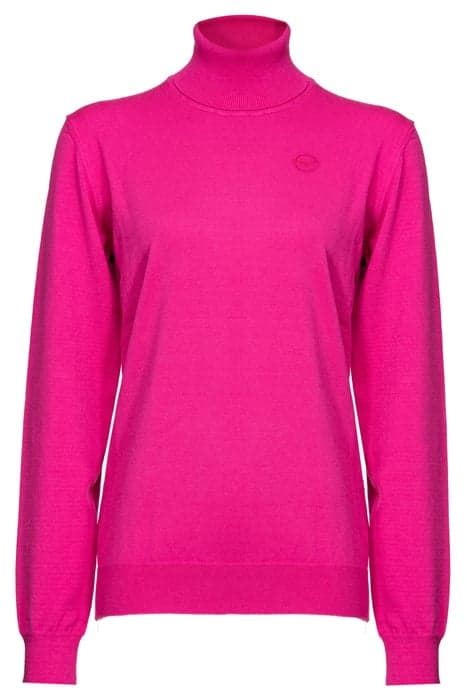 CALAMAIO MAGLIA RASATO VISCOSA FUCHSIA - RASPBERRY PINK by PINKO