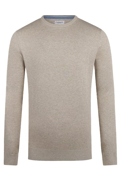 C NECK SWEATER SAND by McGregor