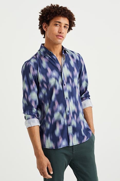 SHIRT DARK BLUE by WE Fashion