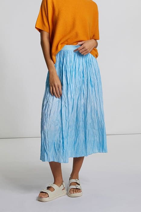 PLISSEE SKIRT RIVER BLUE by Rich & Royal