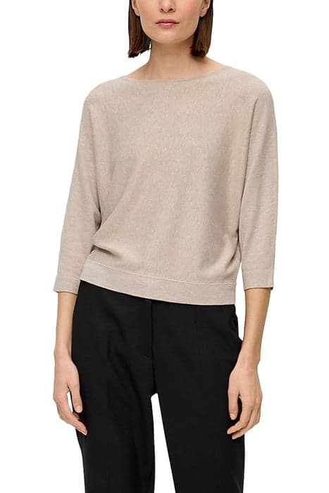 S.OLIVER BLW PULLOVER BROWN by s. Oliver