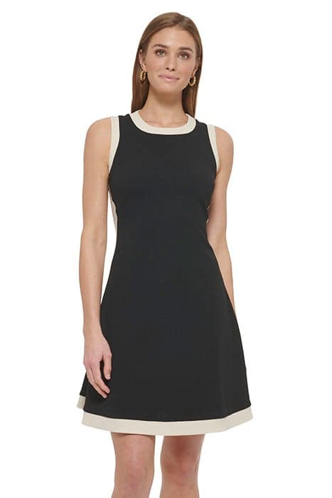 S/L COLORBLACK FIT A BLK/EGGSHELL by DKNY