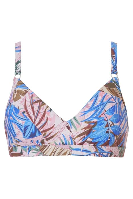 SW BRA WF TRIANGLE BALLAY TROPIC SNAKE BLUE FLOWERS by Livera