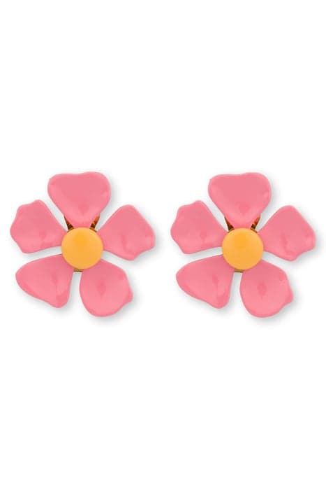 60'S FLOWER EARRINGS PINK by Moschino