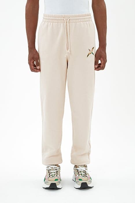 SINGLE BEE BIRD SWEATPANTS BEIGE by Axel Arigato