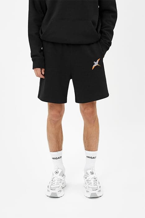 SINGLE BEE BIRD SWEATSHORTS BLACK by Axel Arigato