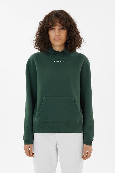 STAMP HOODIE GREEN by Axel Arigato