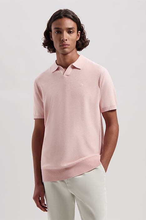 DS_MERCURY SHORT SLEEVE POLO PEARL by Dstrezzed