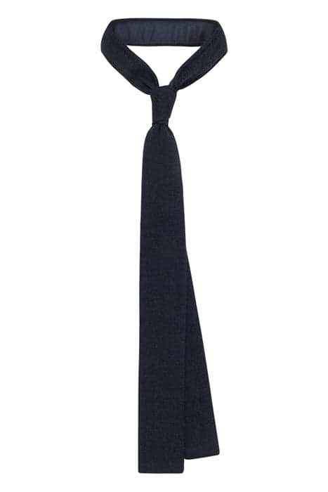 NAVY KNITTED TIE NAVY by Suitsupply