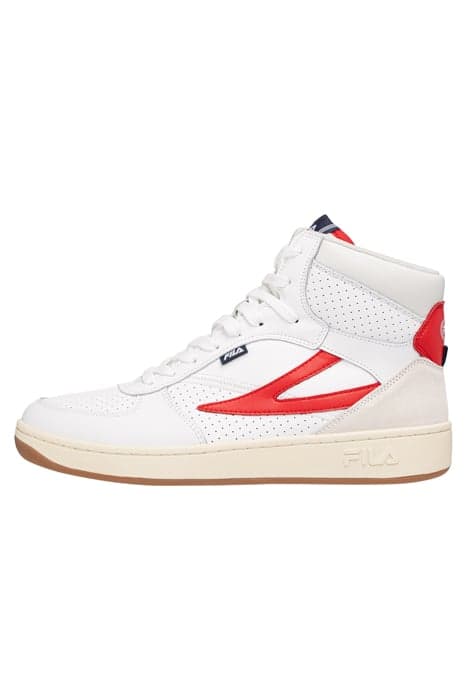 FILA SEVARO MID WMN WHITE-FILA RED by FILA