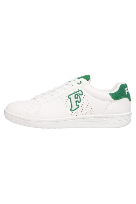 CROSSCOURT 2 NT PATCH WMN WHITE-VERDANT GREEN by FILA