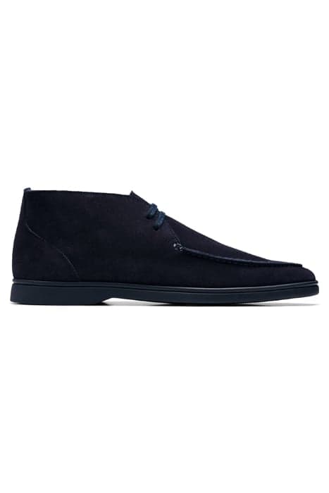 SUEDE-ANKLEBOOT-NAVY NAVY by Suitsupply