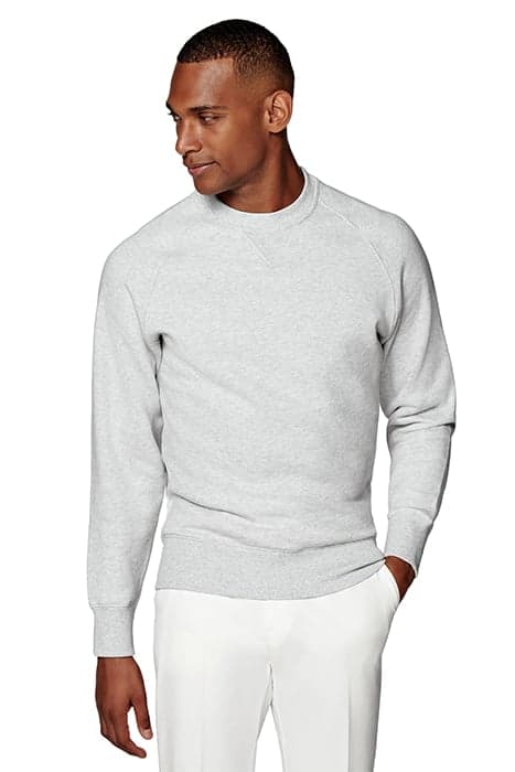 LIGHT GREY CREWNECK LIGHT GREY by Suitsupply