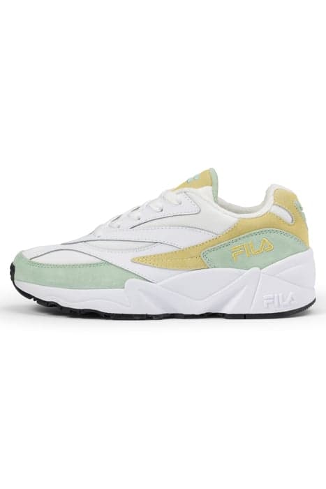 V94M WMN WHITE-SMOKE GREEN by FILA