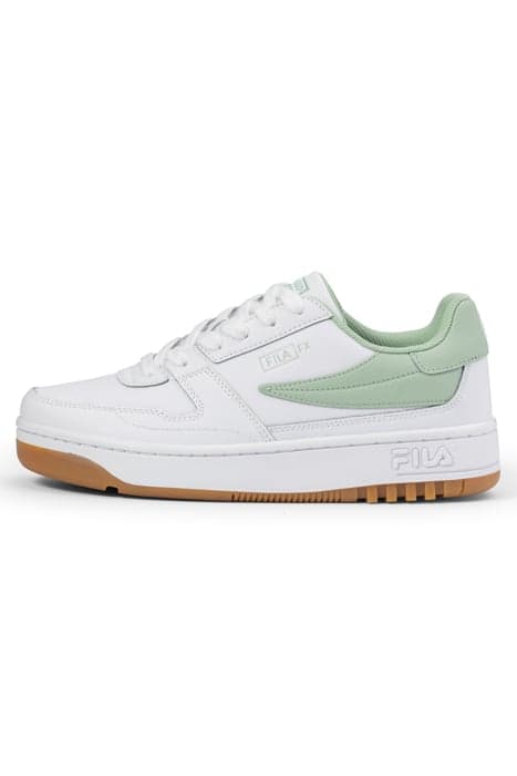 FXVENTUNO L WMN WHITE-SMOKE GREEN by FILA