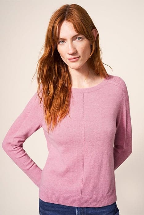 URBAN JUMPER LIGHT PINK by White Stuff