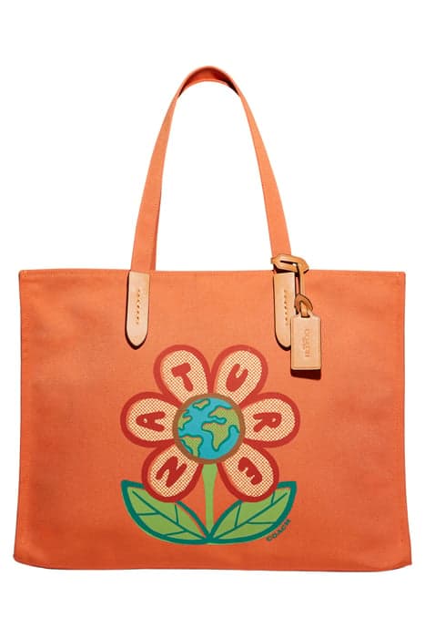 TOTE 42 IN 100 PERCENT RECYCLED CANVAS CANYON by Coach