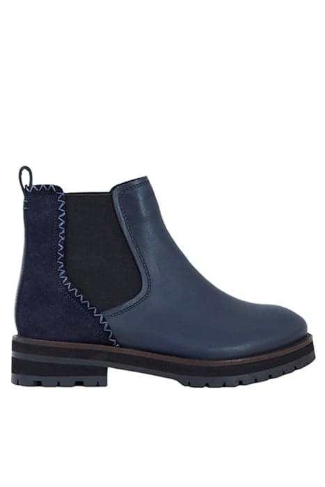 ESME LEATHER CHELSEA BOOT DARK NAVY by White Stuff