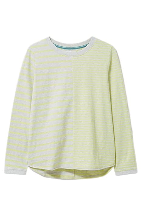 CASSIE STRIPE TEE YELLOW MULTI by White Stuff