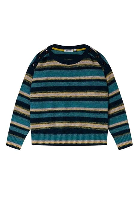 SICILY JUMPER BLUE MULTI by White Stuff