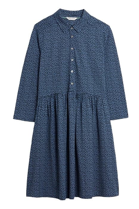 EVERLY JERSEY SHIRT DRESS BLUE PRINT by White Stuff