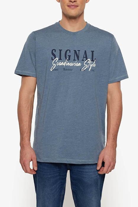 ERICSI GAVIN TEE + HERITAGE BLUE MELANGE by Signal