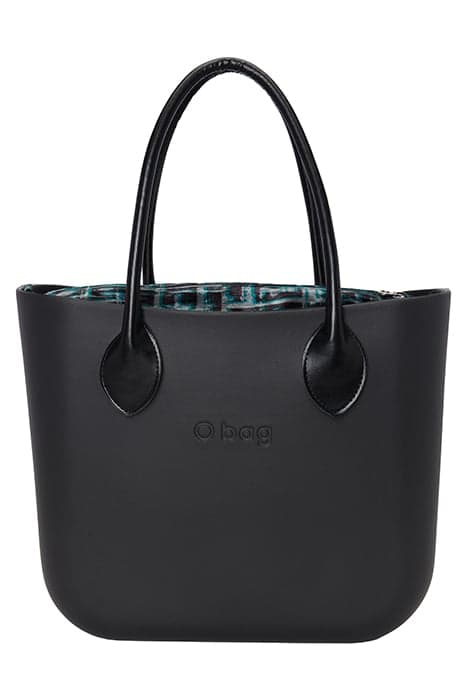 COMPOSED OBAG LONG HANDLE HEART BLACK by O bag