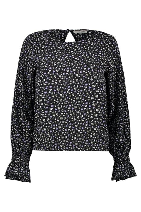 LAVIYA BLOUSE AOP BLACK by Cars Jeans