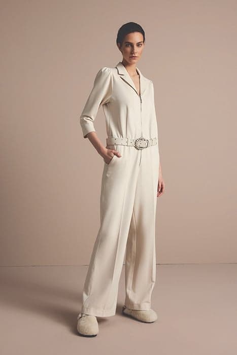 JUMPSUIT PUNTO MILANO IVORY by Summum Woman