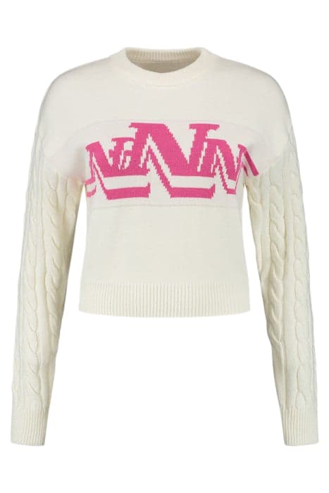 TALLY SWEATER STAR WHITE by NIKKIE