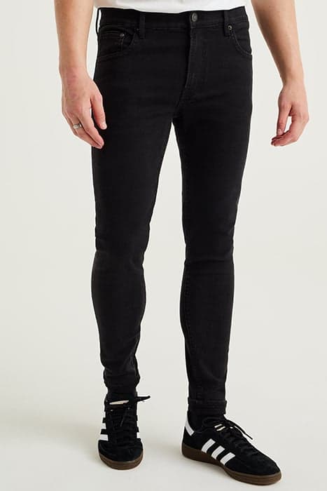 5POCKET MID WAIST BLACK by WE Fashion