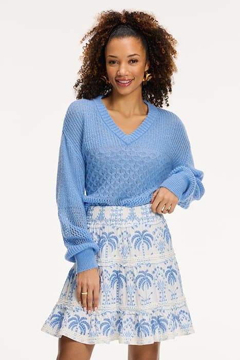 LADIES HAILEY SWEATER BRASIL BLUE by Shiwi