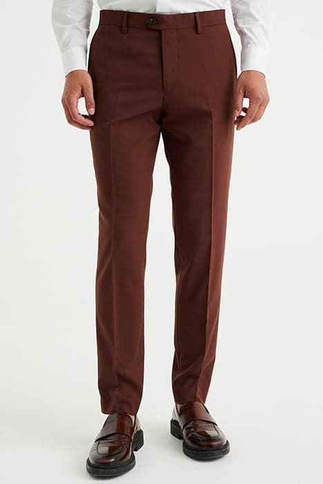 PANTALON DARK BROWN by WE Fashion