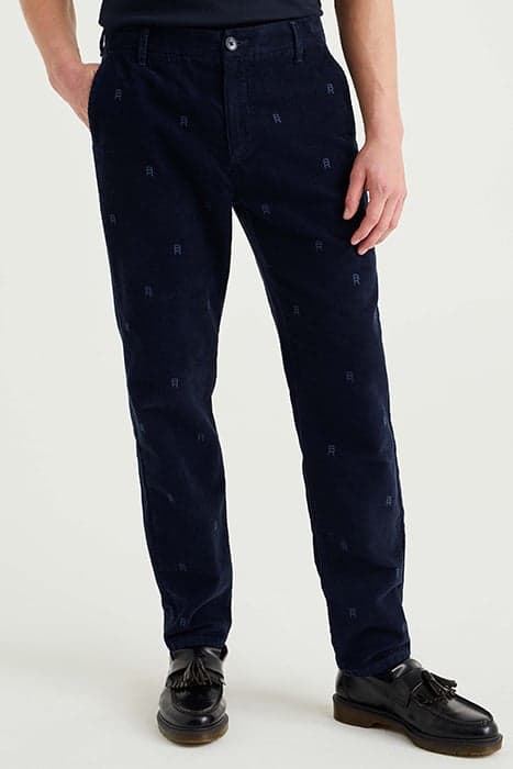 CHINO DARK BLUE by WE Fashion