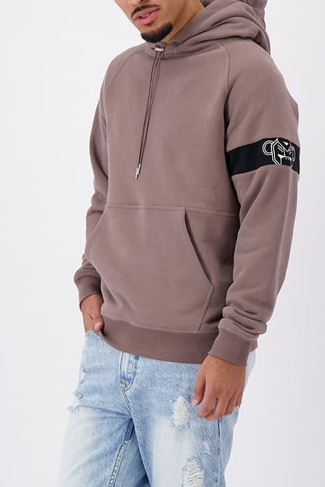 COMMANDER HOODIE BROWN by Black Bananas