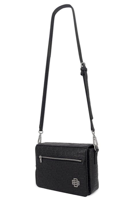 MONOGRAM STATEMENT BAG BLACK by Black Bananas