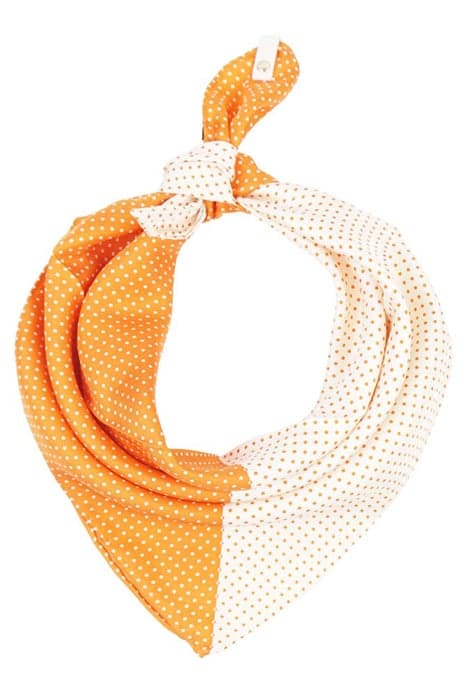 SCARF POLKA DOT ORANGE by Mucho Gusto