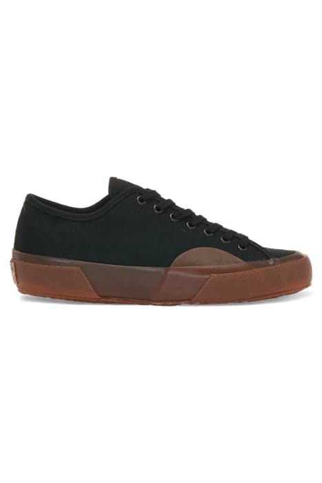 2295 COTTON TERRY PATCH DARK GREEN by Superga