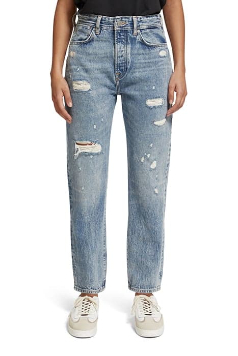 THE BUZZ SLIM BOYFRIEND JEANS – ALL TIED UP by Scotch & Soda